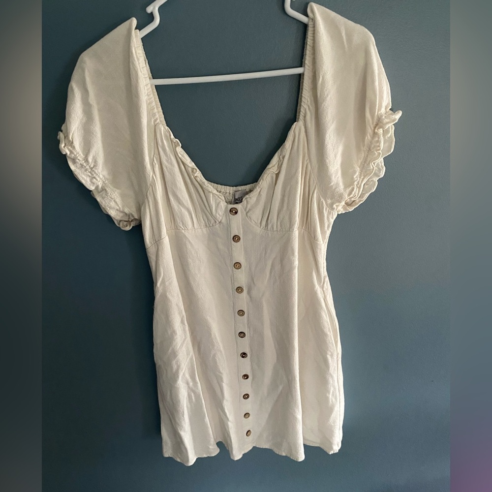 Princess Polly white sundress. Size 8